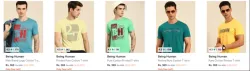 BEING HUMAN Mens Shirt Minimum 63% Discount