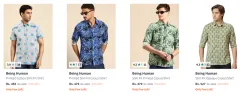 Being Human Mens Shirts upto 76% Discount
