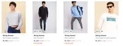 Being Human Mens Sweatshirts upto 74% Discount