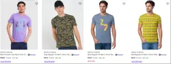 Being Human Mens Tshirts at minimum 70% Discount