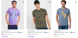 Being Human Mens Tshirts at Minimum 70% Discount