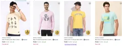 Being Human Mens TShirts Minimun 70% Discount