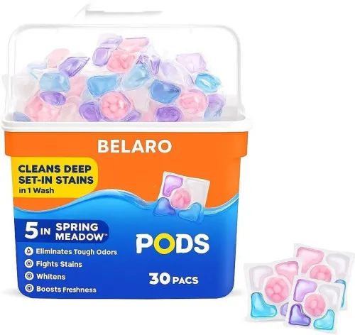 Image of BELARO 30 Paxk Detergent Pods, 30 Pods 