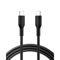 Belkin Apple Certified USB-C to USB-C Cable (2 Meter, 60W) - Soft