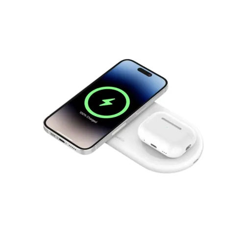 Image of Belkin Magsafe 2-in-1 Wireless 15W Charging Pad 
