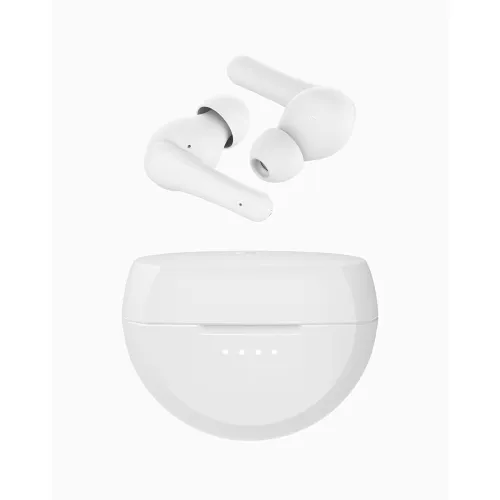 Image of Belkin Soundform Rhythm True Wireless Earbuds with Built-in Mic, 2-Device Connection, 28H Battery Life, IPX5 Water Resis