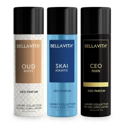 Bella Vita Luxury Woody Body Parfum 150ml (pack of 3)