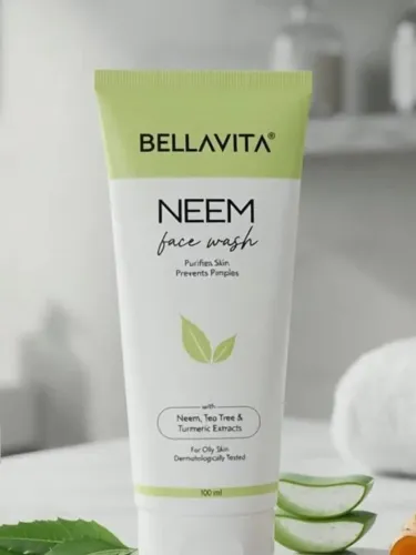 Image of Bella Vita Organic Neem Face Wash For Oily Skin - 100ml