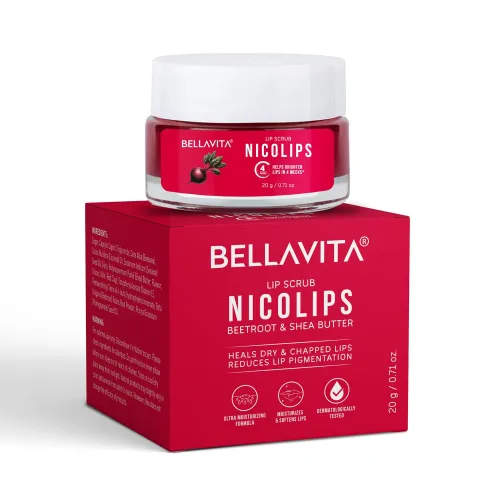 Image of Bella Vita Organic NicoLips Lip Scrub 20g