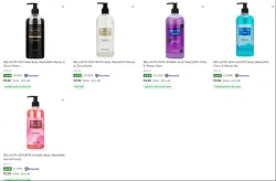 BELLAVITA Body Wash Starting @ 236