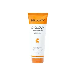 BELLAVITA C-Glow Vitamin C Face Wash with CICA & Green Tea 100 ml