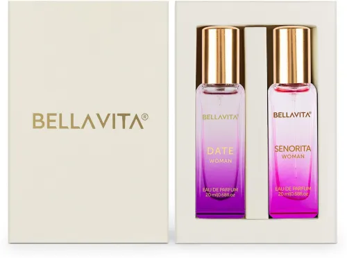 Image of BELLAVITA DATE perfume & SENORITA perfume combo 2X20ML