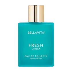 BELLAVITA Fresh Eau De Toilette Unisex Perfume with Bergamot, Orris Lavender & Ylang Ylang Perfume - 100 ml (For Men & Women)