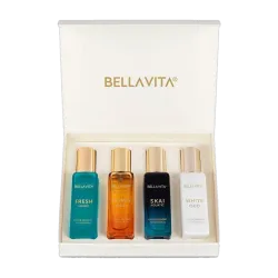 BELLAVITA Luxury Unisex Perfume Gift Set - 4x20 ML Eau de Parfum - 80 ml