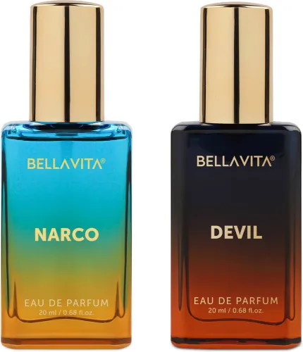 Image of Bellavita Narco & Devil Perfume Combo 20ml * Set of 2 (40ml)