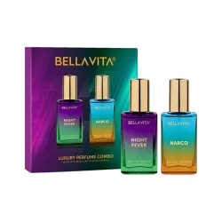 BELLAVITA NARCO Perfume & NIGHT FEVER Perfume combo|2X20ML|With Citrusy & Woody Notes| Eau de Parfum - 40 ml (For Men & Women)