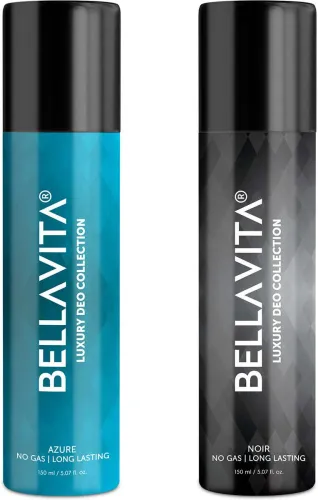 Image of BELLAVITA Noir & Azure Deo Parfum 150ml (PO2)