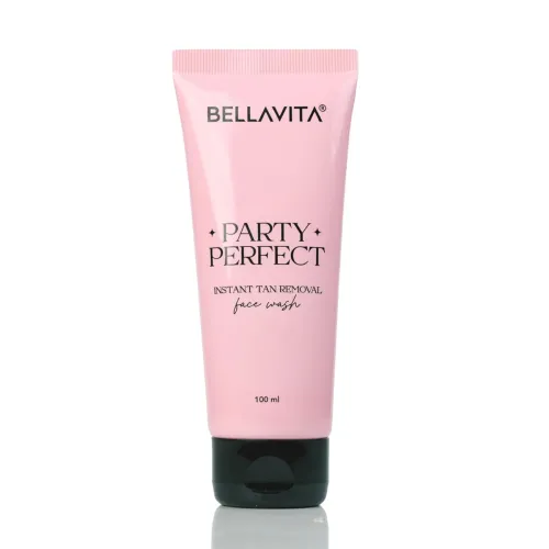 Image of BELLAVITA Party Perfect 2-in-1 Face Wash | Party-Ready Skin | Instant Tan Removal | Instant Brightening | Even Skin Tone