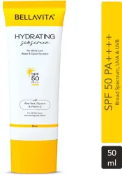BELLAVITA Sunscreen - SPF 50 PA++++ Water based Hydrating Sunscreen (50 ml)