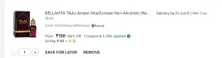 BELLAVITA TAAJ Ameer Atta Perfume 12ml