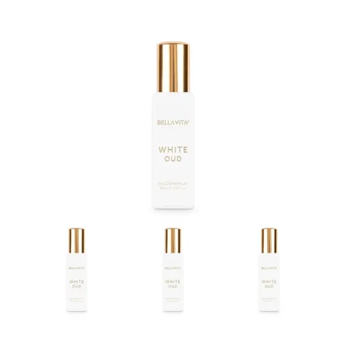 Image of Bella Vita Luxury White Oud Unisex Eau De Liquid Perfume With Orange,Patchouli,Musk|Premium, Long Lasting Oud & Fruity F