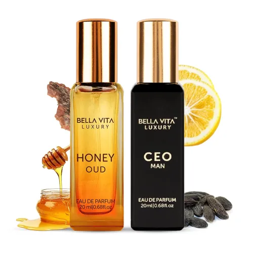 Image of Bella Vita Luxury CEO Man & Honey Oud Unisex Eau De Parfum 20ml Set