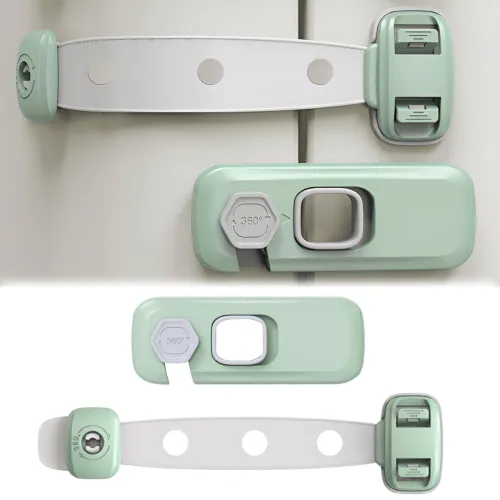 Image of Bembika Furniture Safety Locks for Kids, Child Safety Lock for Fridge, Drawers