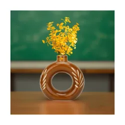 BENAVJI Ceramic Plant Pot 6 Inch