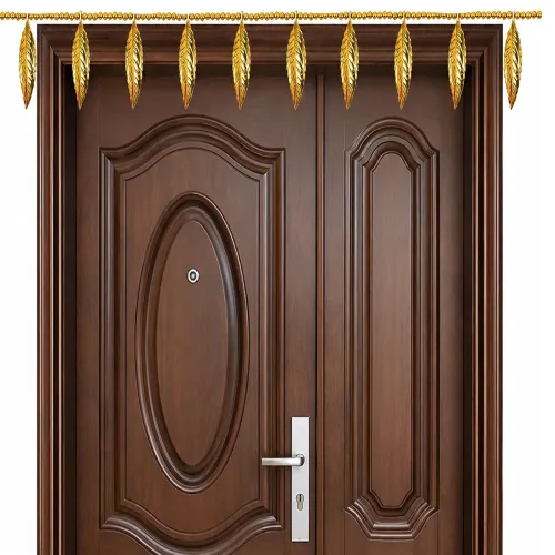 Image of BENAVJI Golden Leaf Toran for Main Door Decoration