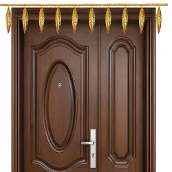 BENAVJI Golden Leaf Toran for Main Door Decoration