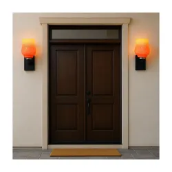 BENE Colorado Wooden Indoor Modern Wall Lamp Po2