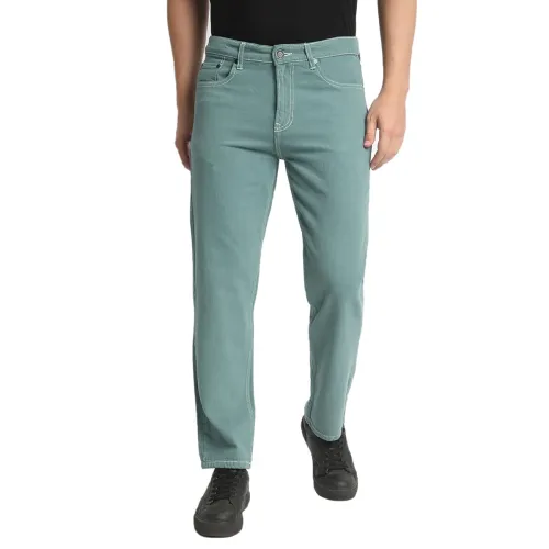 Image of BENE KLEED Men Relaxed Fit Shaded Jeans