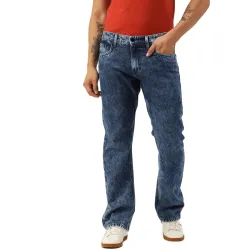 BENE KLEED Men Tinted MID-Rise Solid Pure Cotton Jeans