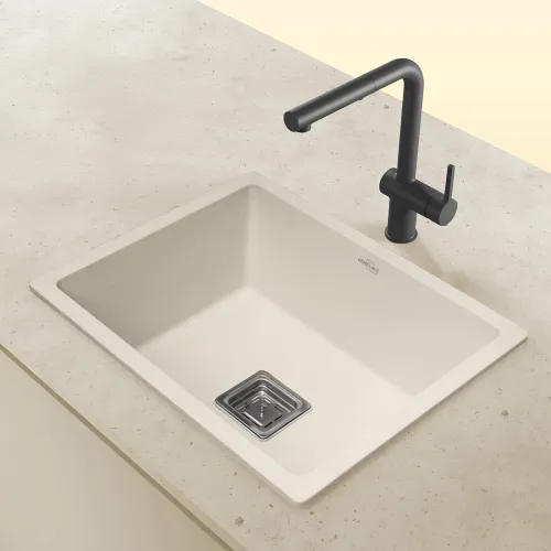 Image of Benelave by Hindware BLACP91010 Quartz Sink