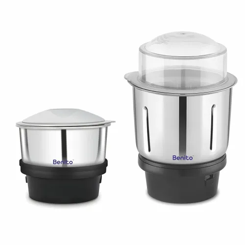 Image of Benito EXCEL Stainless Steel Chutney Jar (800ml) for Mixer Grinder