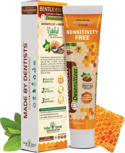 Image of bentodent Earthy Natural Sensitivity Relief Toothpaste (100 g)