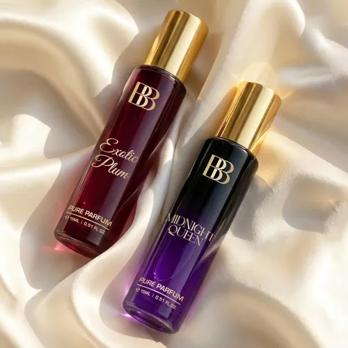 Image of Bergamot Beaute Midnight Queen & Exotic Plum Perfume Luxury Gift Set for Women Combo With Vanilla Floral & Fruity Notes 