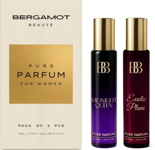 Image of BERGAMOT BEAUTE Midnight Queen Perfume Gift Set for Women