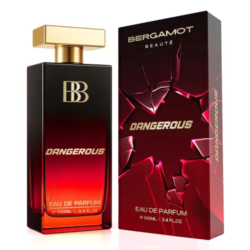 Image of Bergamot Beaute Dangerous Long Lasting Perfume for Men 100ml 