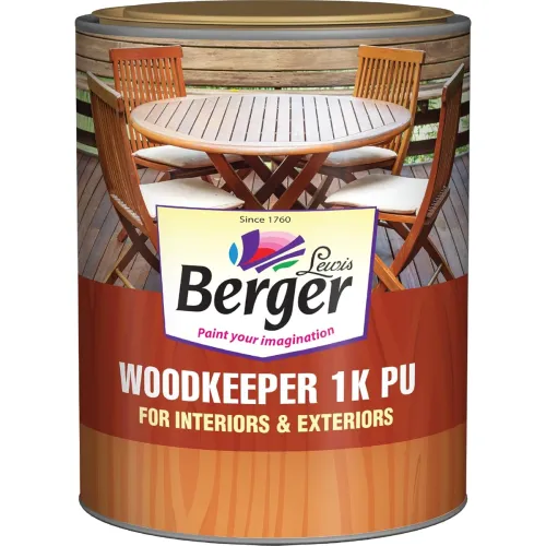 Image of Berger Wood Keeper 1K Polyurethane, 500ml