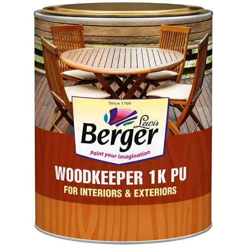 Image of Berger Wood Keeper 1k PU Polish Wood-Care & Protection with Matt and Gloss