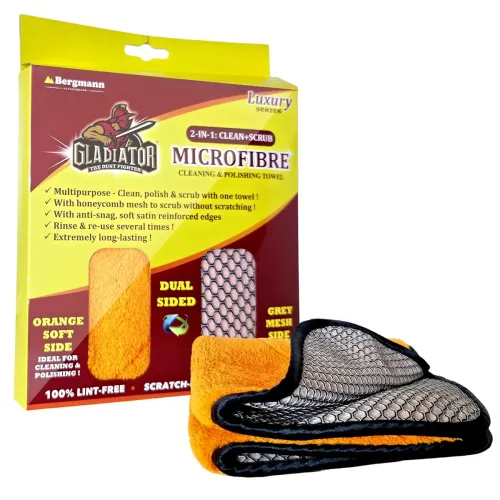 Image of Bergmann Gladiator 2-in-1 Clean & Scrub Microfibre