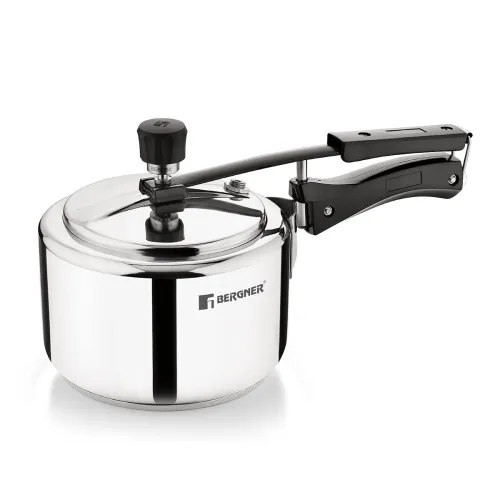 Image of Bergner Aragon Inner Lid Stainless Steel Pressure Cooker 3 Litres