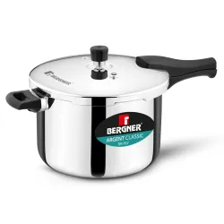 Bergner Argent Classic Triply 8 Liters Cooker