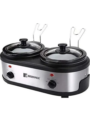 Image of BERGNER BG-193 - Supreme_ Slow Cooker (1.5 L, Grey)