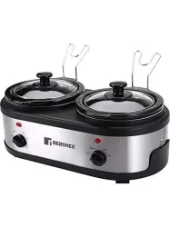 BERGNER BG-193 - Supreme_ Slow Cooker (1.5 L, Grey)