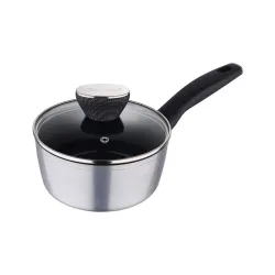 Bergner Carbon TT Forged Aluminium Non-Stick Saucepan 