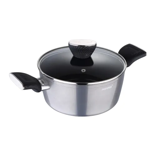 Image of Bergner Carbon TT Forged Aluminium Non-Stick Casserole 2.6 Liters
