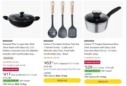 Bergner Kitchen Item up to 73% Discount + Coupon