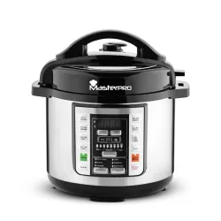 Bergner MasterPro 3L Electric Pressure Cooker | 3L Non-Stick Multicook Pot | 18 Preset Menu | Delay Timer | Use as Press